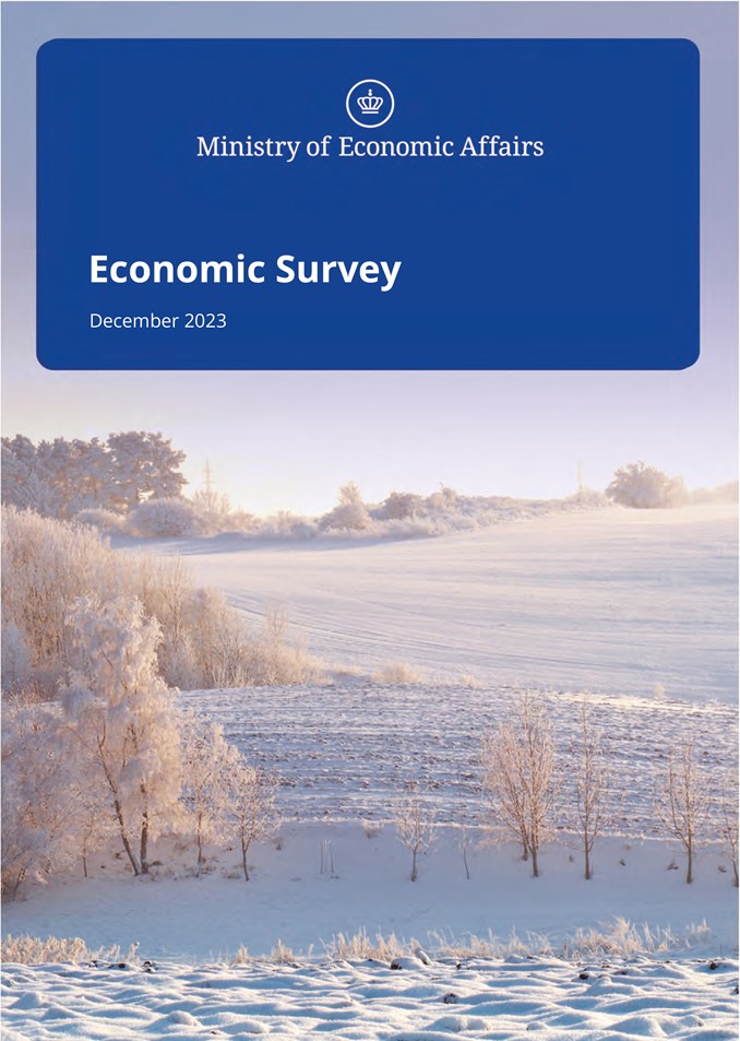 Front page from Economic Survey, December 2023.